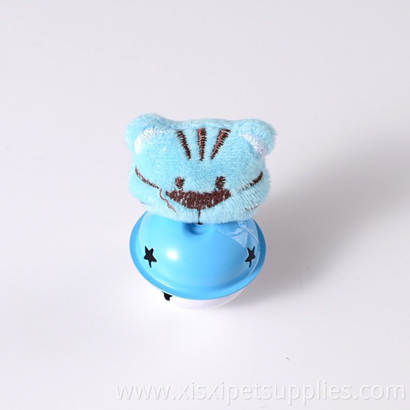 cute animal shape with bell for cat playing toy cat products